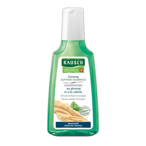 Picture of ‏ راوش شامبو جينسنج بخلاصة الكافيين 200مل  Rausch ginseng shampoo with caffeine for hair loss.
