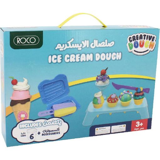 Picture of روكو Crazy Ice Cream طين + الملحقات‎/‎قوالب صلصال،