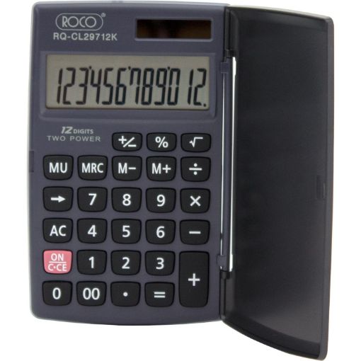 Picture of روكو آلة حاسبة للجيب، 8 أرقام، شاشة كبيرة، اسود