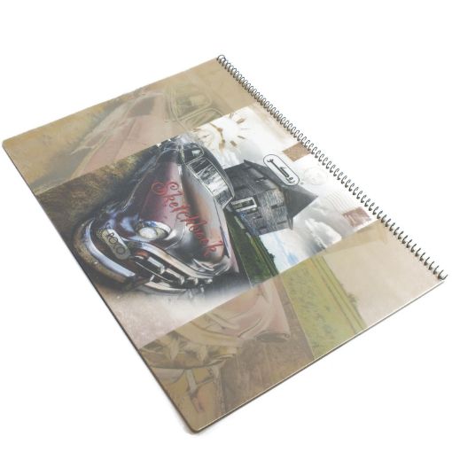 صورة روكو دفتر اسكتش، مخرم، 110‎ gsm، ابيض، 40‎ X ‎29‎ cm، 16 ورقة