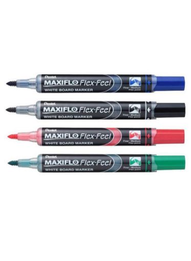 صورة قلم سبورة طقم 4 لون
