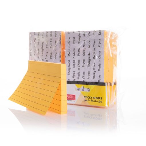 Picture of ورق ملاحظات برتقالى مسطر