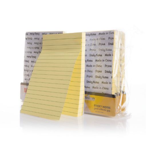 Picture of ورق ملاحظات اصفر مسطر