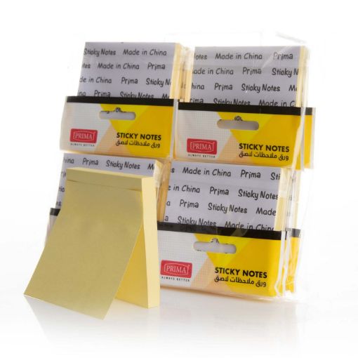 Picture of ورق ملاحظات اصفر مسطر