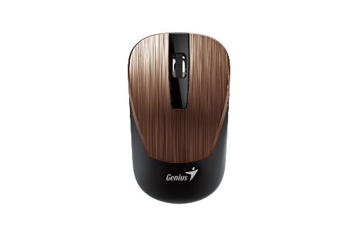 Picture of Genius MOUSE : NX-7015, BLUEEYE / UNIFIED RECEIVER,HAIRLINE DESIGN 1600 DPI BROWN (Exclusive)