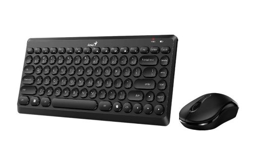 Picture of Genius KEYBOARD: LUXEMATE Q8000,ARA,BLACK  2.4GHZ  (KEYBOARD+MOUSE) (Exclusive)