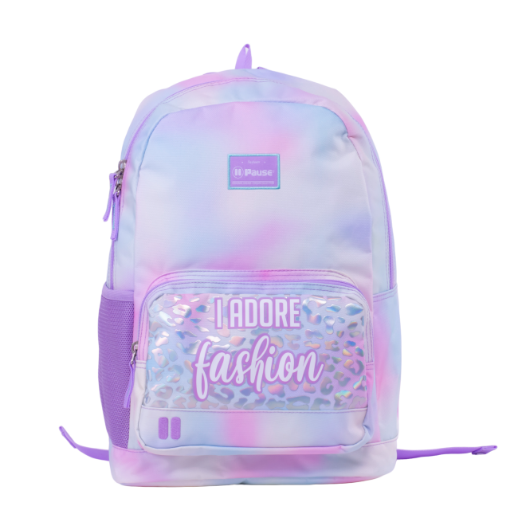 صورة شنطة ظهربوز بنفسج فاشن مع حماية + مقلمية