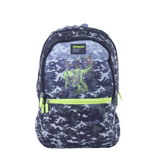 Picture of شنطة ظهر بوز أسود تي ريكس +مقلمية