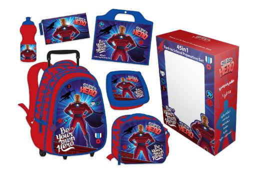 Picture of طقم 45 في 1 ترولي سوبر هيرو