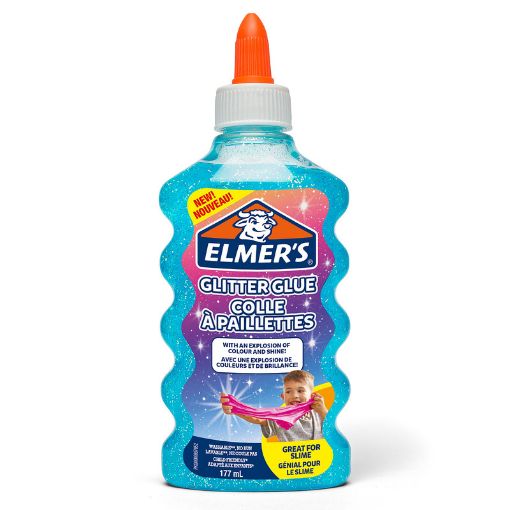 Picture of ايلميرز سائل غراء ازرق لامع