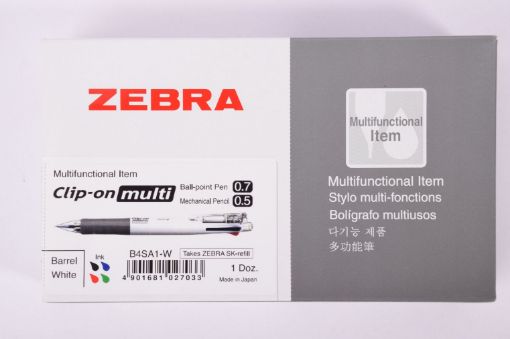 Picture of زيبرا كليب اون ملتي ابيض