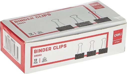 Picture of ديلي مشبك ورق معدن اسود32مم