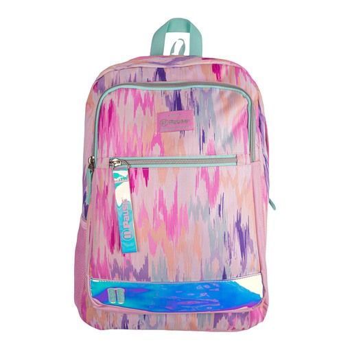 Picture of شنطةظهر بوز +جيب لابتوب زهري وبنفسجي