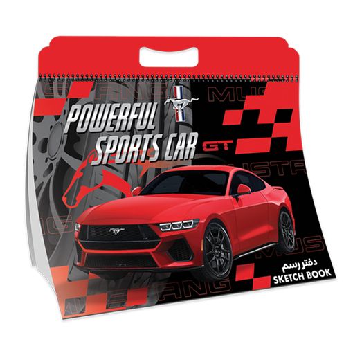 Picture of كراسة رسم بلاستيك صغير موستنج