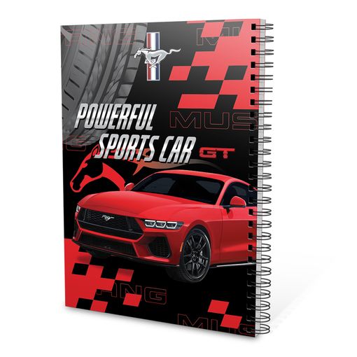 Picture of دفتر ريكورد A4-100 موستنج احمر