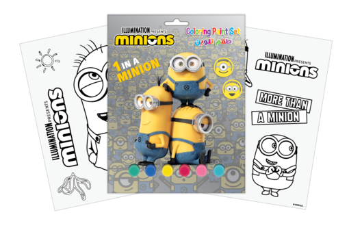 صورة مجموعة تلوين مينيونز