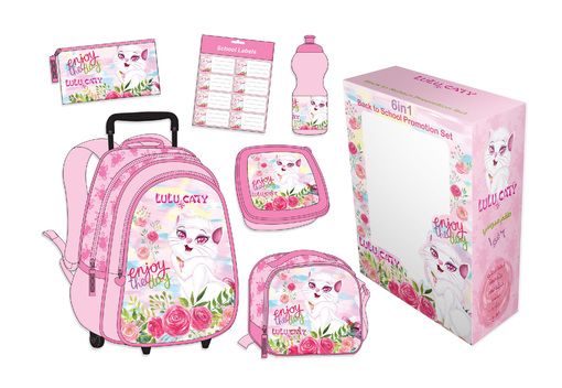 صورة طقم 6 في 1 ترولي لولو كاتي