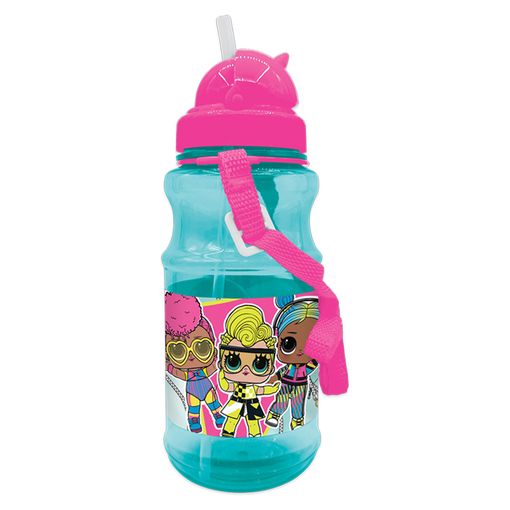 Picture of زمزمية شفافة 500مل لول سماوي