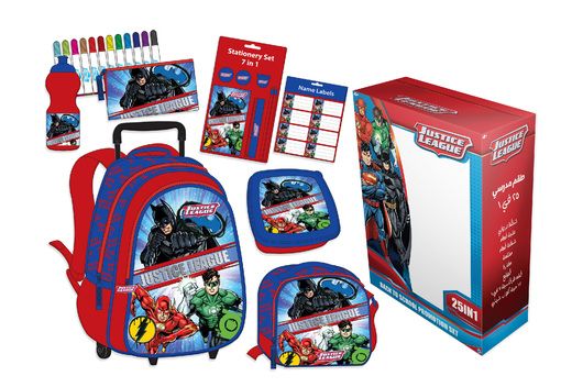 Picture of طقم 25 في 1 ترولي فرقة العدالة