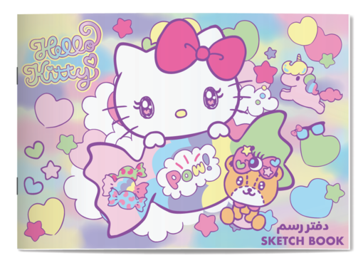 Picture of دفتر رسم  دبوس كبير هيلو كيتي