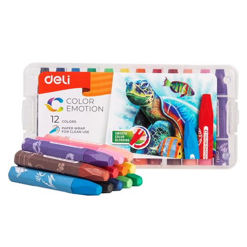 صورة ديلي علبة مجموعة ألوان زيتيي شمعي